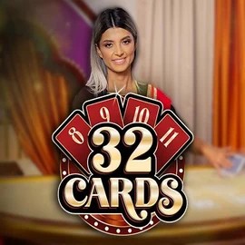 32 Cards slot visual from Ezugi available on sspinsy.org