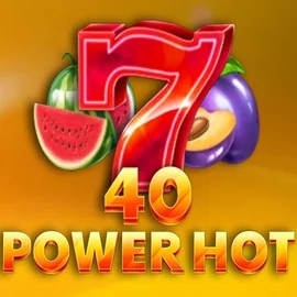 Official Slots logo: 40 Power Hot by Amusnet Interactive at Spinsy Casino