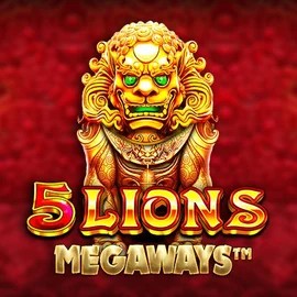 Play the 5 Lions Megaways slot by Pragmatic Play on Spinsy Casino