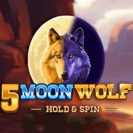 5 Moon Wolf logo by Apparat Gaming Spinsy Casino