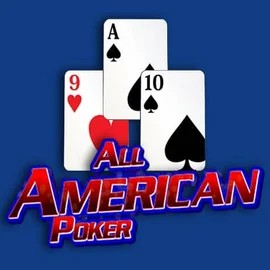 All American Poker logo – Table Games by RTG (Reel Time Gaming) at Spinsy Casino