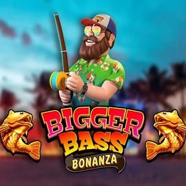 Bigger Bass Bonanza online game logo by Pragmatic Play on sspinsy.org