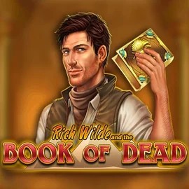 Book of Dead logo by Play'n GO Spinsy Casino