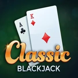 Classic Blackjack logo – Table Games by Red Tiger Gaming at Spinsy Casino
