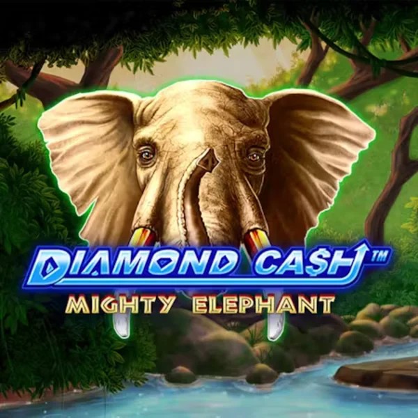 Diamond Cash Mighty Elephant slot visual from Greentube available on sspinsy.org