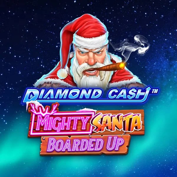 Enjoy Diamond Cash Mighty Santa Boarded Up by Greentube – logo hosted on sspinsy.org