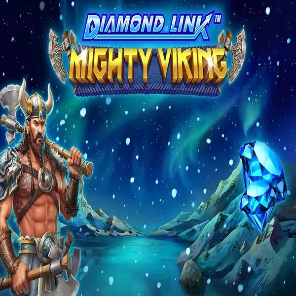 Slots logo of Diamond Link Mighty Viking from Greentube at Spinsy Casino