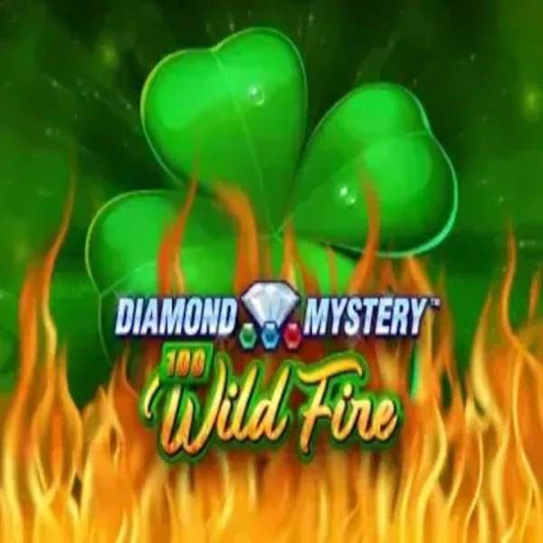 Diamond Mystery 100 Wild Fire by Greentube, showcased at sspinsy.org – game logo