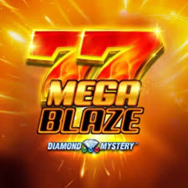 Diamond Mystery Mega Blaze logo by Greentube at Spinsy Casino