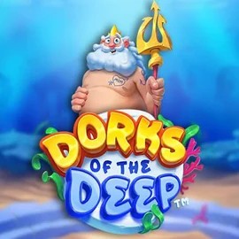 Dorks of the Deep online game logo by Hacksaw Gaming on sspinsy.org