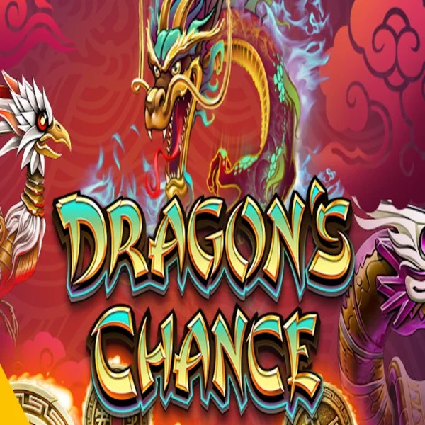 Dragons Chance slot logo by BF Games at Spinsy Casino