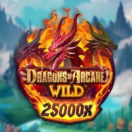 Dragons of Arcane Wild by Foxium, showcased at sspinsy.org – game logo