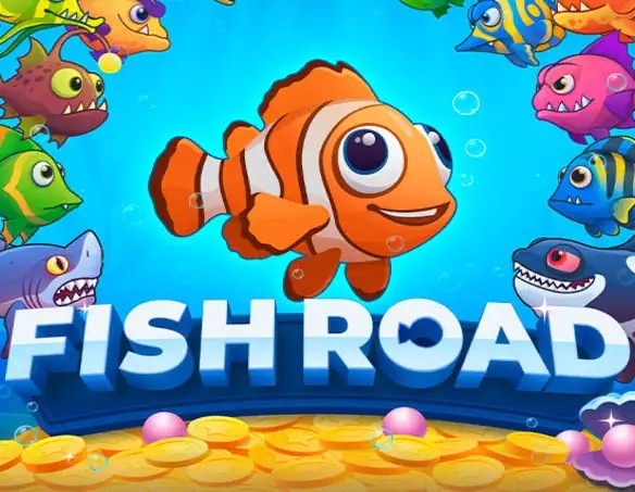 Try Fish Road slot by InOut on sspinsy.org – logo image
