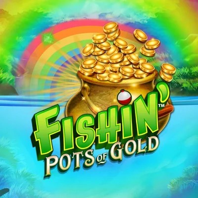 Fishin Pots Of Gold logo – Slots by Gameburger Studios at Spinsy Casino