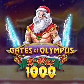 Gates of Olympus Xmas 1000 slot icon by Pragmatic Play, available at Spinsy Casino