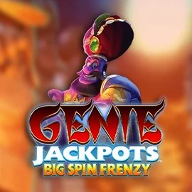 Genie Jackpots: Big Spin Frenzy by Blueprint Gaming, showcased at sspinsy.org – game logo
