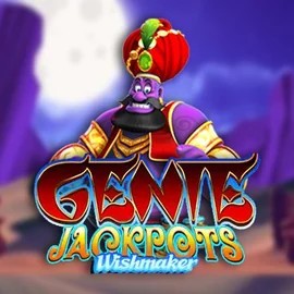 Genie Jackpots Wishmaker logo by Blueprint Gaming Spinsy Casino
