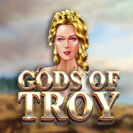Gods of Troy logo by Red Tiger Gaming at Spinsy Casino