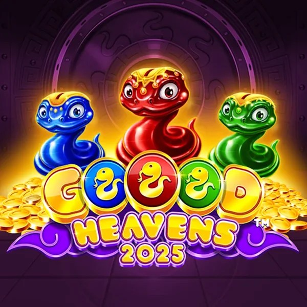 Goood Heavens by Rarestone Gaming, showcased at sspinsy.org – game logo