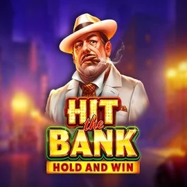 Hit The Bank Hold and Win logo by Playson at Spinsy Casino