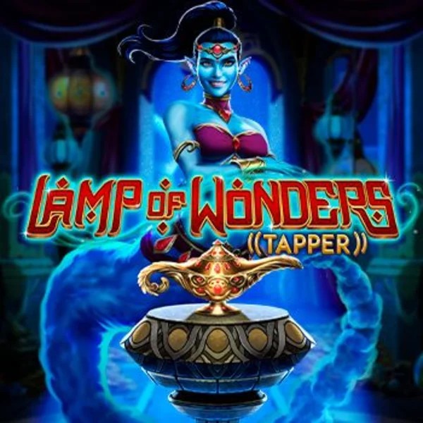 Lamp Of Wonders Tapper logo by Greentube at Spinsy Casino