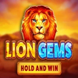 Lion Gems Hold and Win game by Playson – logo hosted on Spinsy Casino