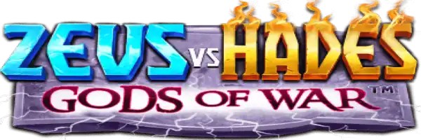 Zeus vs Hades: Gods of War logo by Pragmatic Play at Spinsy Casino