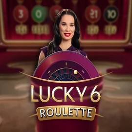 Lucky 6 Roulette logo by Pragmatic Play Spinsy Casino