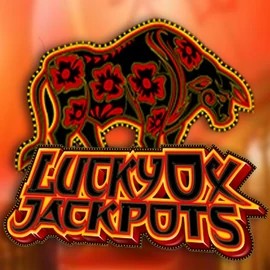 Official Jackpots logo: Lucky Ox Jackpots by Rival at Spinsy Casino