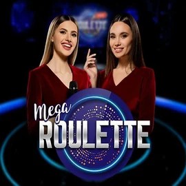 Mega Roulette logo by Pragmatic Play Spinsy Casino