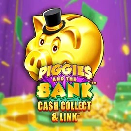 Slots logo of Piggies And The Bank Cash Collect & Link from Origins at Spinsy Casino