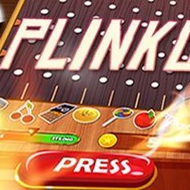 Plinko online game logo by BGAMING on sspinsy.org