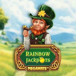 Official Jackpots logo: Rainbow Jackpots Megaways by Red Tiger Gaming at Spinsy Casino
