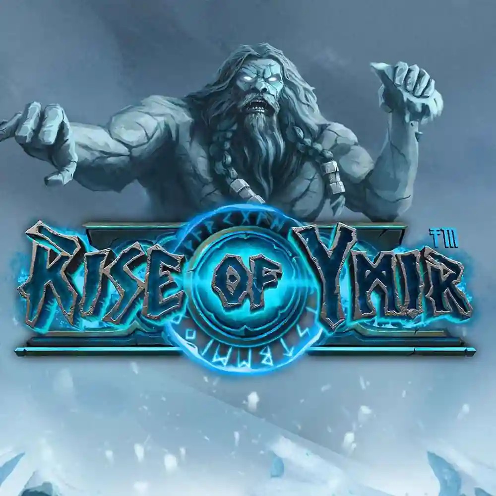 Rise of Ymir logo by Hacksaw Gaming Spinsy Casino