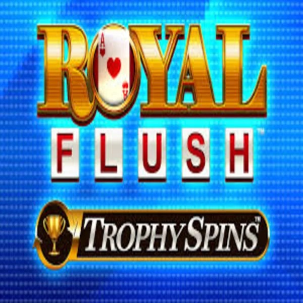 Royal Flush Trophy Spins logo by Greentube at Spinsy Casino