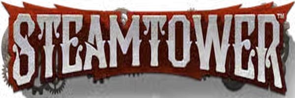 Steam Tower Slot logo by NetEnt Spinsy Casino