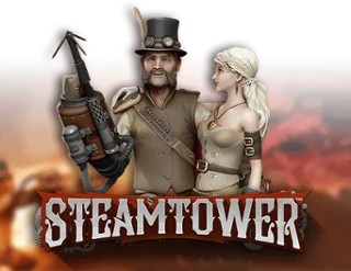 Enjoy Steam Tower Slot by NetEnt – logo hosted on sspinsy.org
