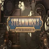 Steamworks The Workshop by Peter & Sons, showcased at sspinsy.org – game logo