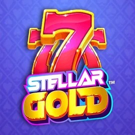 Stellar Gold logo by Snowborn Games at Spinsy Casino