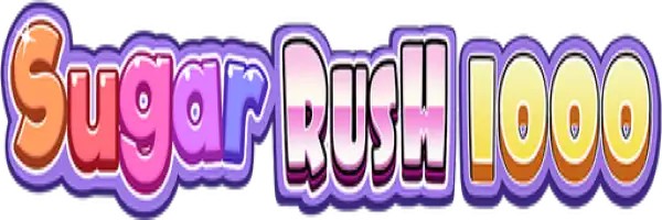 Sugar Rush 1000 online game logo by Pragmatic Play on sspinsy.org