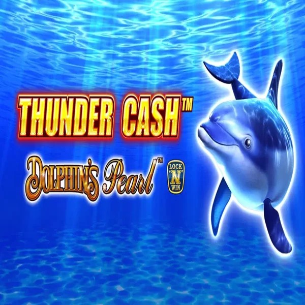 Thunder Cash Dolphins Pearl logo by Novomatic at Spinsy Casino