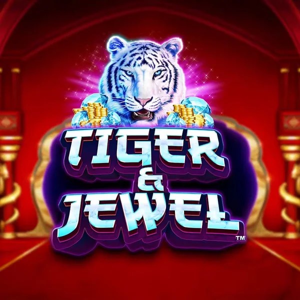 Tiger and Jewel online game logo by Greentube on sspinsy.org