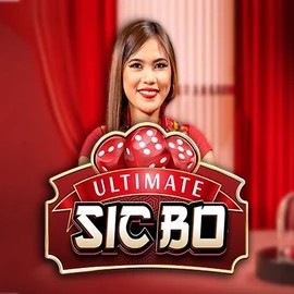 Ultimate Sic Bo online game logo by Ezugi on sspinsy.org