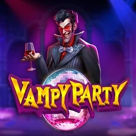 Vampy Party logo by Pragmatic Play at Spinsy Casino